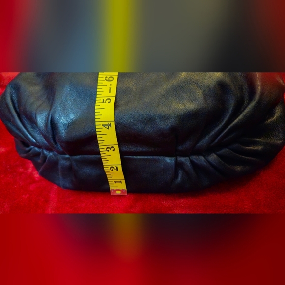 Coach Parker Black Leather Hobo Bag with Knot Tie Handle - Picture 7 of 12